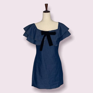 English Factory Denim Mini Dress